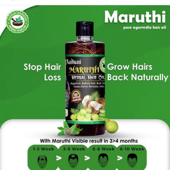 ADIVASI MARUTHI HERBAL HAIR OIL